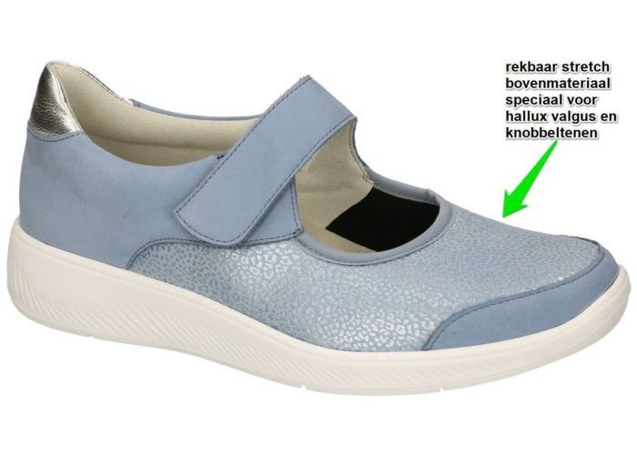 Solidus 56501-80514 HALEA (K) ballerina's & mocassins blauw licht