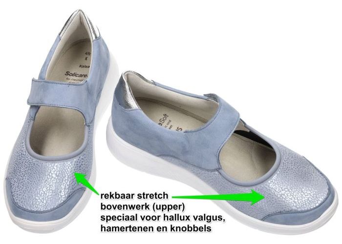 Solidus 65509-80514 -  KALEA (K) ballerina's & mocassins blauw licht