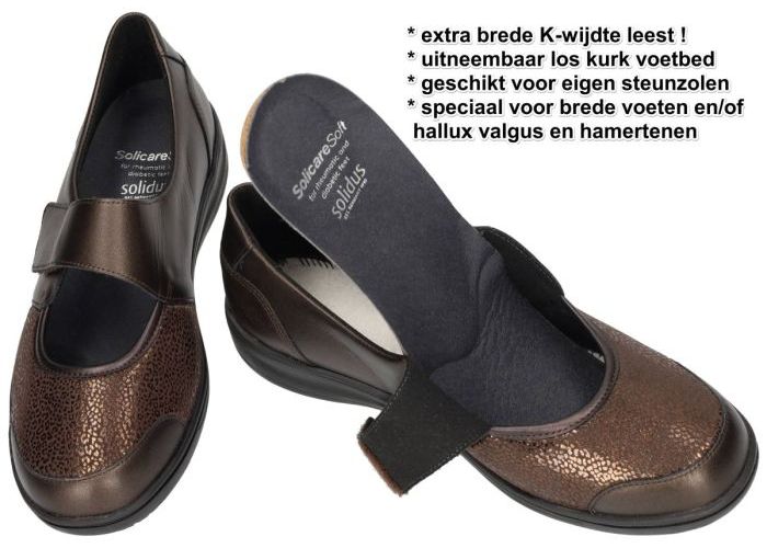 Solidus 29503-20985 KATE (K) ballerina's & mocassins brons
