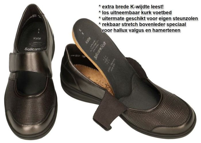 Solidus 29503-30472 KATE (K) ballerina's & mocassins bruin donker