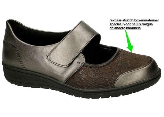 Solidus 29503-30524 KATE (K) ballerina's & mocassins bruin donker