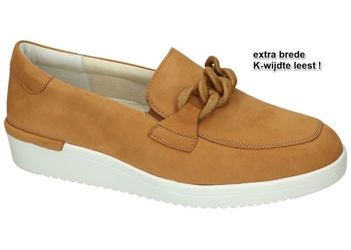 Solidus 51013-30671  KATHY (K) ballerina's & mocassins cognac/caramel