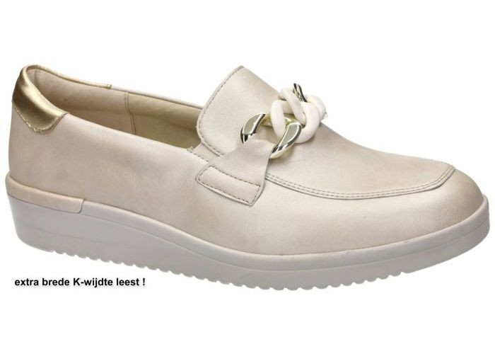 Solidus 51013-40621 KATHY (K) ballerina's & mocassins off-white/ecru/parel