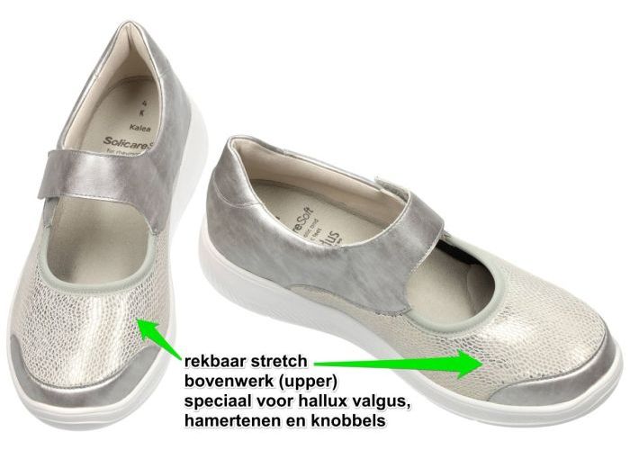 Solidus 65509-20962 -  KALEA (K) ballerina's & mocassins zilver