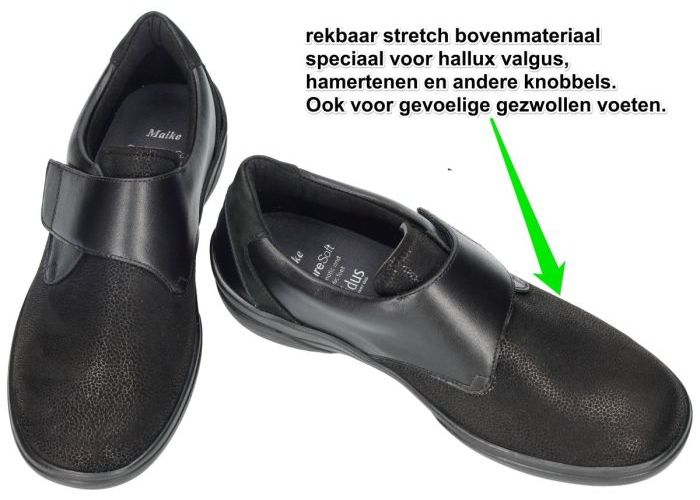 Solidus 41515  MAIKE weite M ballerina's & mocassins zwart