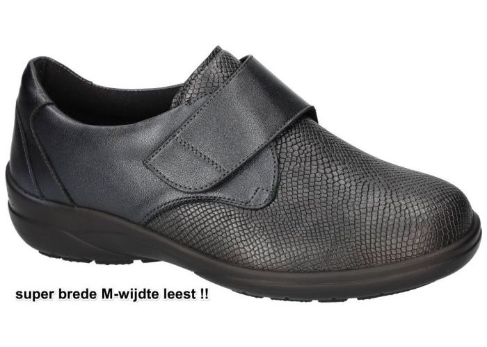 Solidus 41515-20898 MAIKE weite M ballerina's & mocassins zwart
