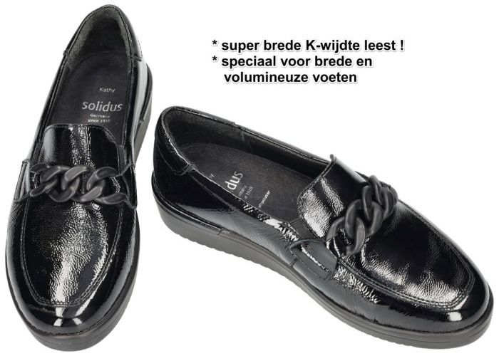 Solidus 51013-00691 KATHY (K) ballerina's & mocassins zwart