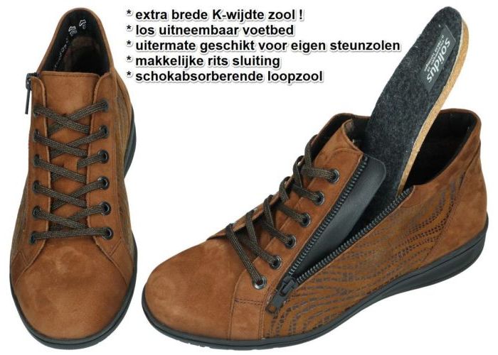 Solidus 29007-30469 KATE bottines bruin