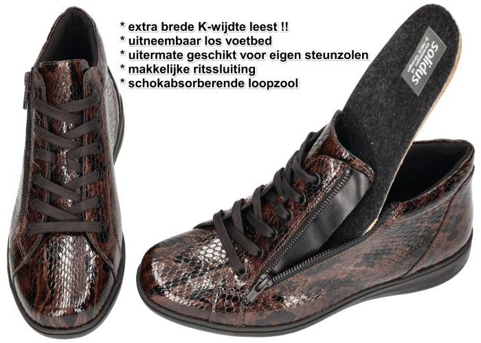 Solidus 29007-30842 KATE 007  - (K) bottines bruin donker