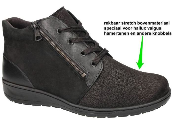 Solidus 29512-01267 KATE bottines zwart