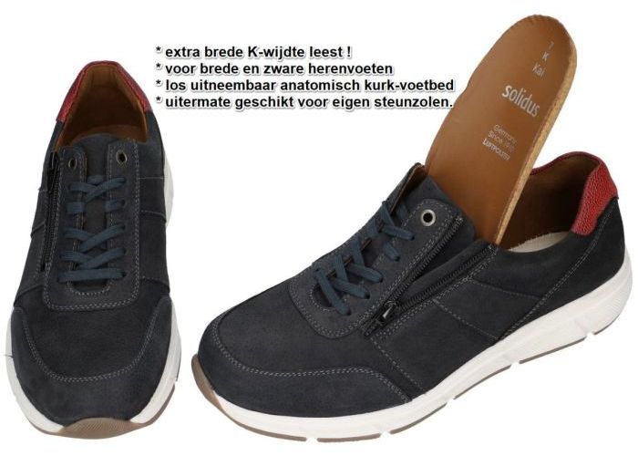 Solidus 67000-80012 KAI casual schoenen blauw donker