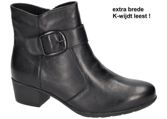 Damesschoenen Solidus ENKELLAARZEN 35025-01258 KERRY (K) Zwart