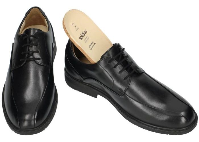 Solidus 81173-00443 HENK geklede lage schoenen zwart