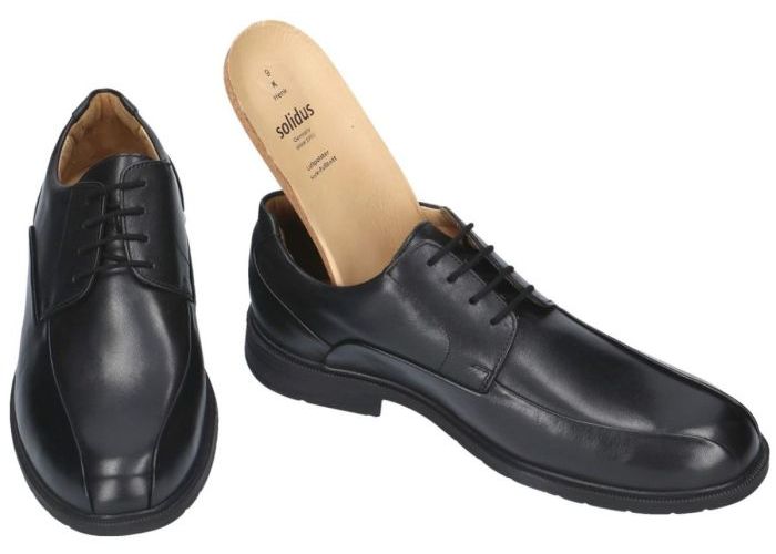 Solidus 81173-00443 HENK geklede lage schoenen zwart