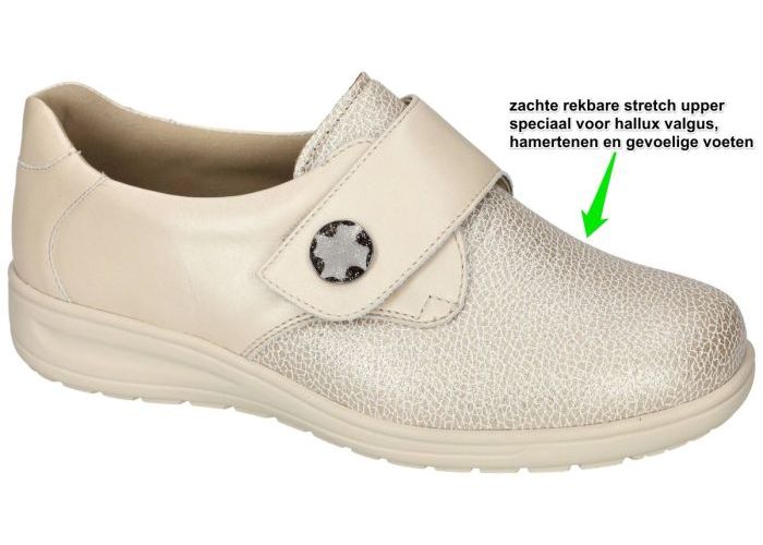 Solidus 29506  KATE 506  (K) lage gesloten schoenen beige
