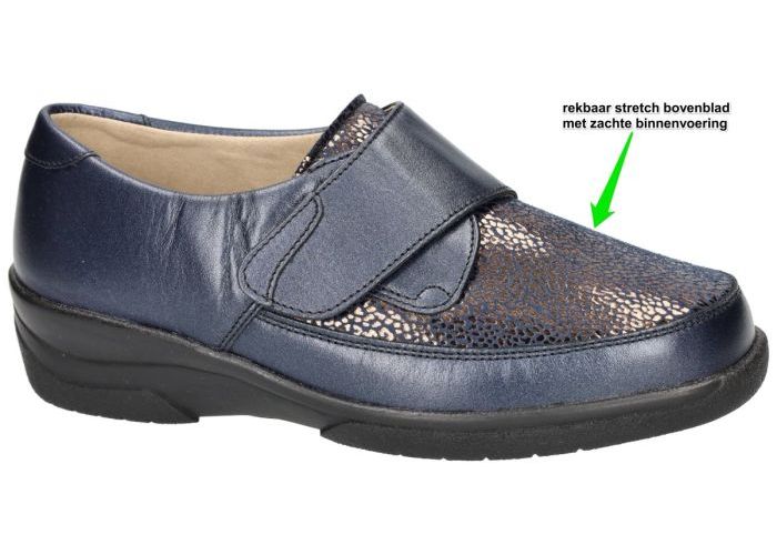 Solidus 26530-80751  HEDDA (K) lage gesloten schoenen blauw donker