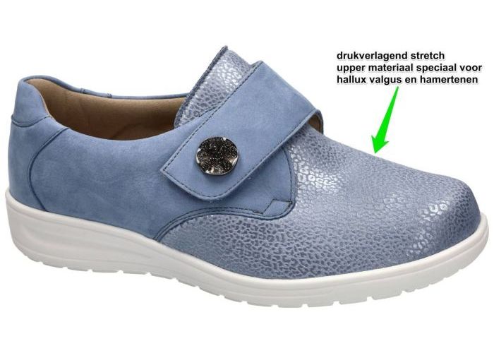 Solidus 29506-80733 KATE (K) lage gesloten schoenen blauw licht