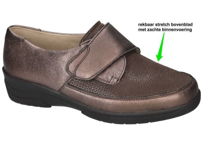 Solidus 26530-01187  HEDDA (K) lage gesloten schoenen brons