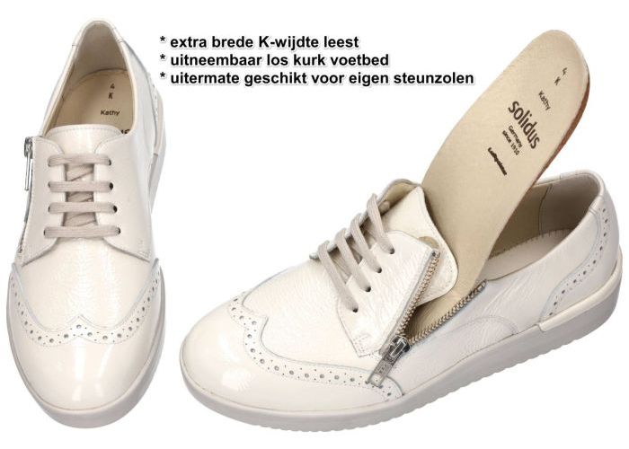 Solidus 51002-10340 KATHY (K) lage gesloten schoenen crÈme