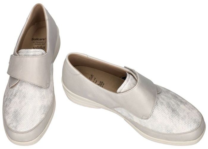 Solidus 26530-10298 HEDDA (K) lage gesloten schoenen zilver