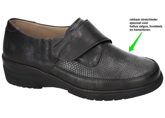Solidus 26530-20780 HEDDA (K) lage gesloten schoenen zwart