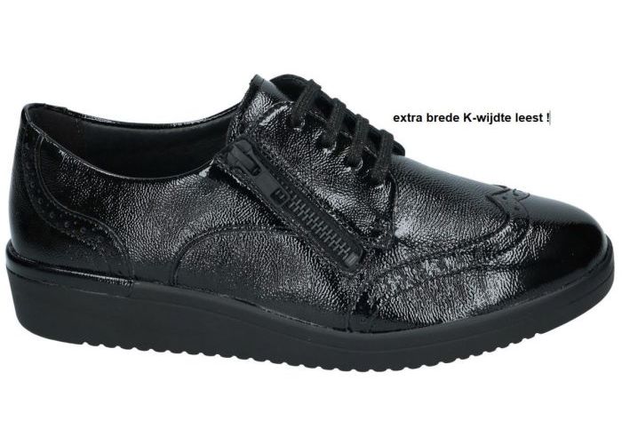 Solidus 51002-00691 KATHY lage gesloten schoenen zwart