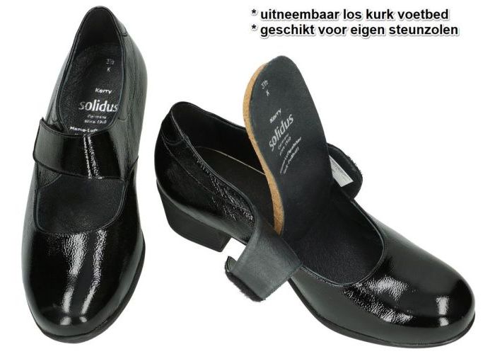 Solidus 35018-00691 KERRY (K) pumps & hakschoenen zwart