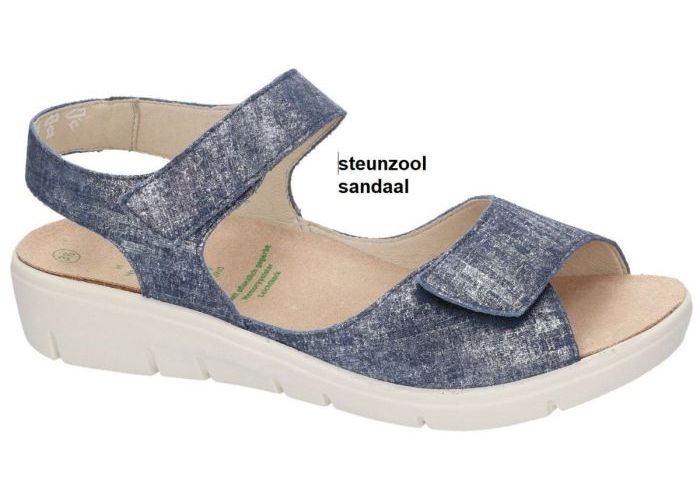 Solidus 76010-80118 Honey (H) sandalen blauw