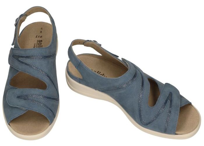 Solidus 73043-80447 LIA (H) sandalen blauw