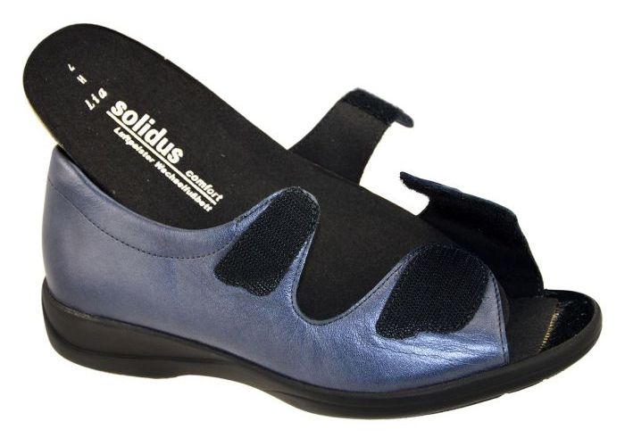Solidus 73081-80103 Lia sandalen blauw