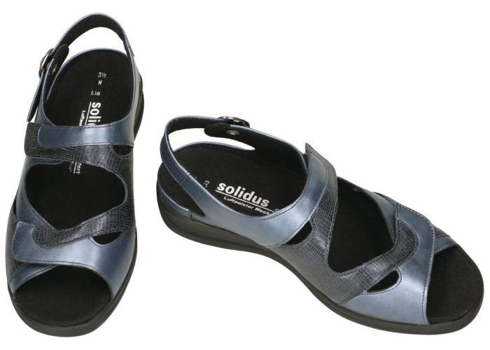 Solidus 73094-80502 LIA (H) sandalen blauw donker