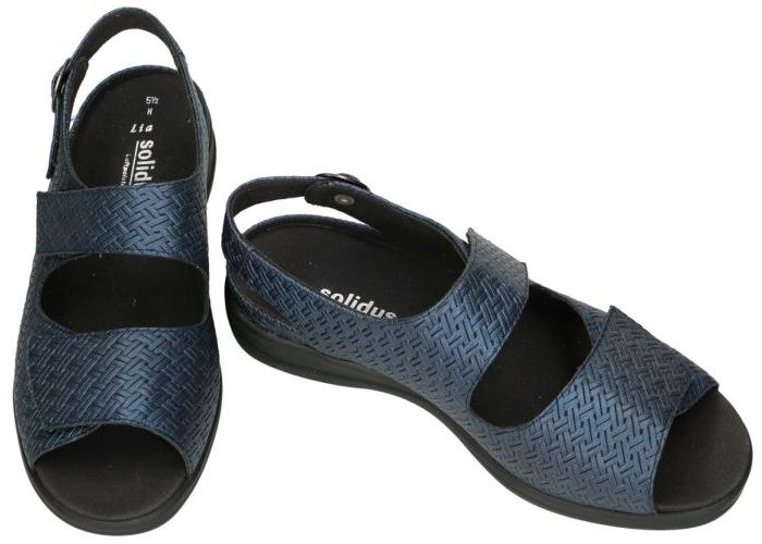 Solidus 73144-80532 LIA sandalen blauw donker
