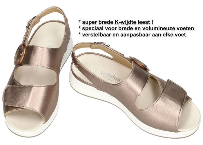 Solidus 79105 -  KAMI 105 sandalen champagne 
