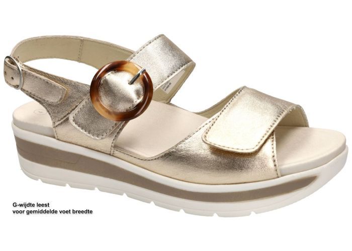 Damesschoenen Solidus SANDALEN 48022-20929 GRETA (G) Goud