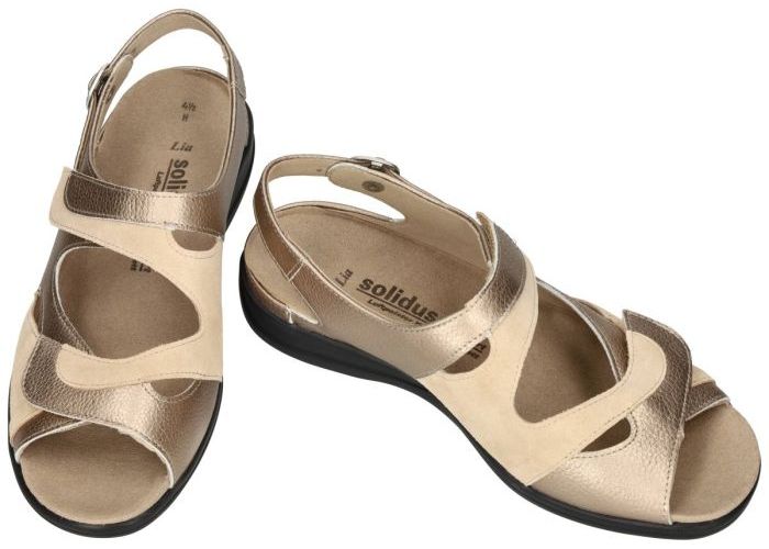 Solidus 73094-30818 LIA (H) sandalen goud