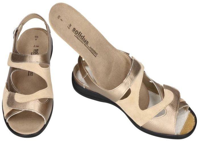 Solidus 73094-30818 LIA (H) sandalen goud