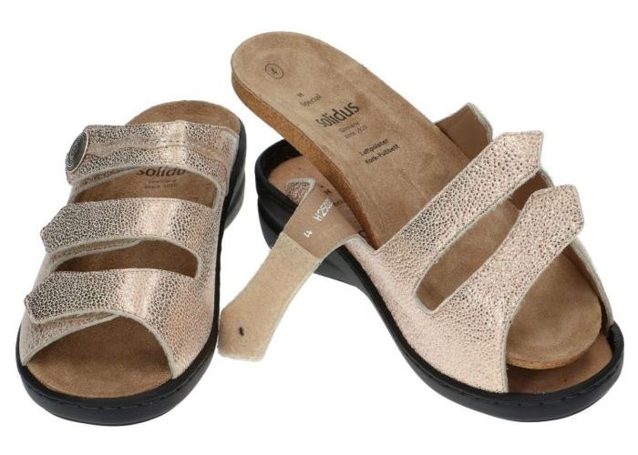 Solidus 21108 spezial slippers & muiltjes goud