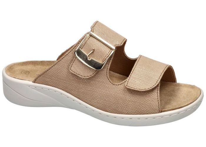 Damesschoenen Solidus SLIPPERS & MUILTJES 20187 Wellness Spezial  Beige