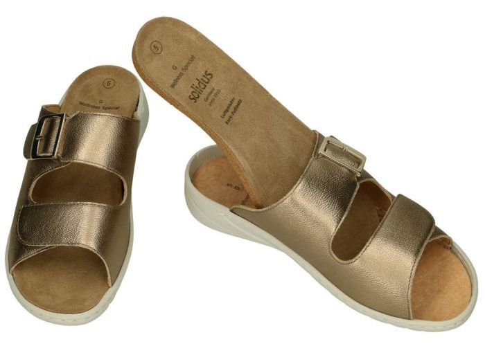 Solidus 20187 Wellness Spezial slippers & muiltjes goud