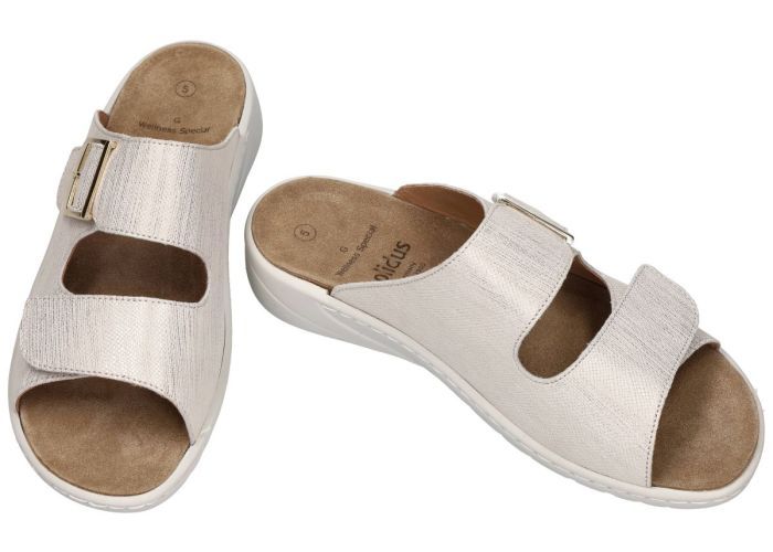 Solidus 20187 Wellness Spezial slippers & muiltjes off-white/ecru/parel