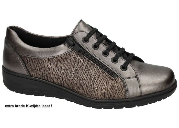 Damesschoenen Solidus SNEAKERS  29001-20849 KATE (K) Antraciet Grijs