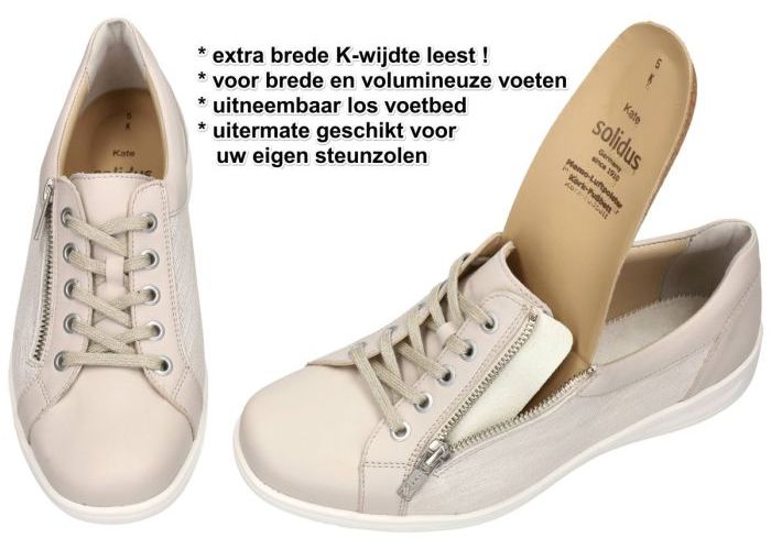 Solidus 29001  KATE 001  (K) sneakers  beige