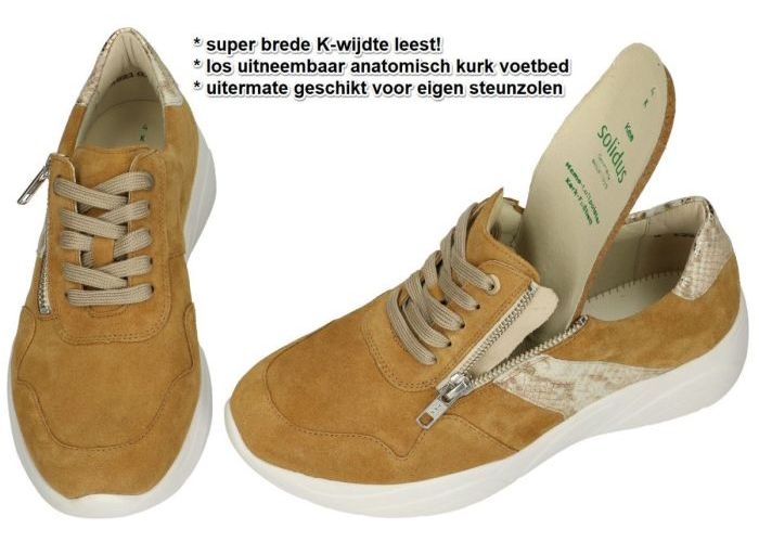 Solidus 660011-30326 KEA sneakers  camel