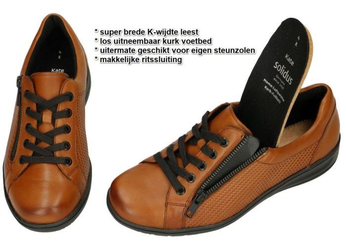 Solidus 29001-30450 KATE (K) sneakers  cognac/caramel
