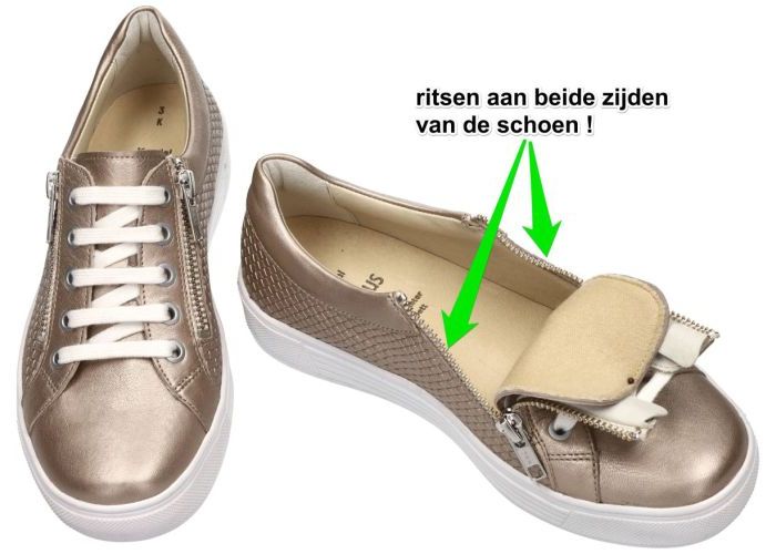 Solidus 30135 KENDAL weite K sneakers  goud