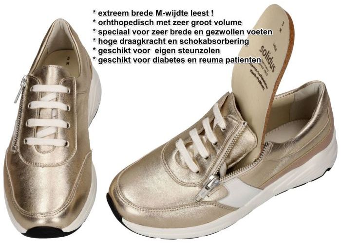 Solidus 43025 - 20965 MIA (M) sneakers  goud