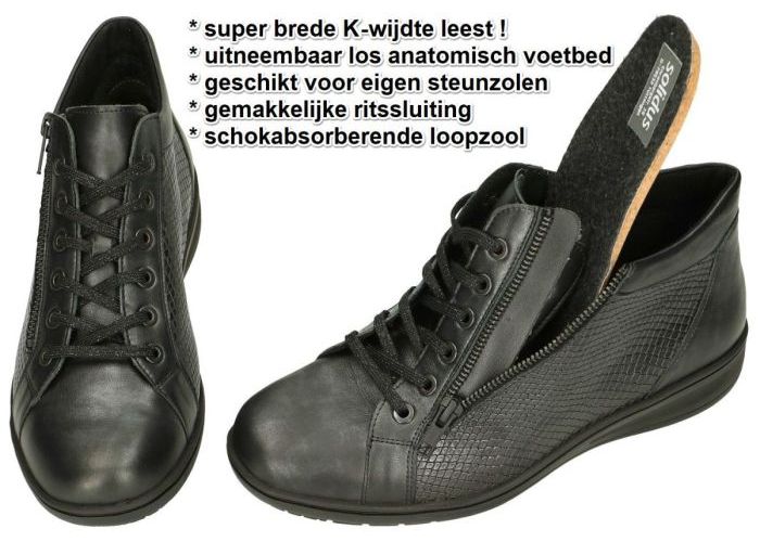 Solidus 29007-20781 KATE (K) sneakers  grijs  donker