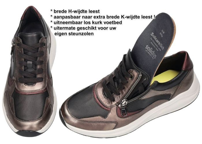 Solidus 54501 KITTY  H + K sneakers  metallic