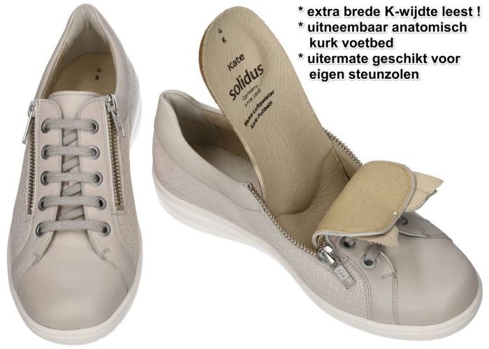 Solidus 29097 -20953 KATE (K) sneakers  taupe