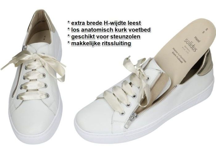 Solidus 37004-10204 HAZEL sneakers  wit